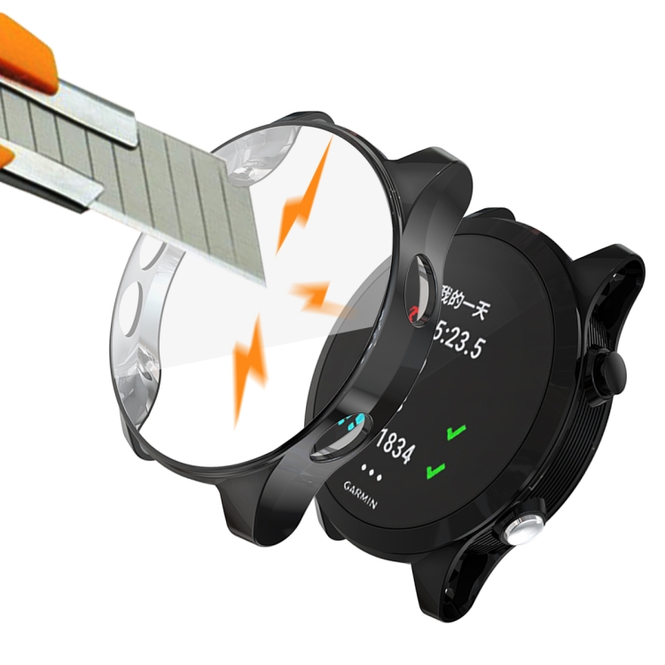 Silikónový kryt na Garmin Forerunner 935 – čierný