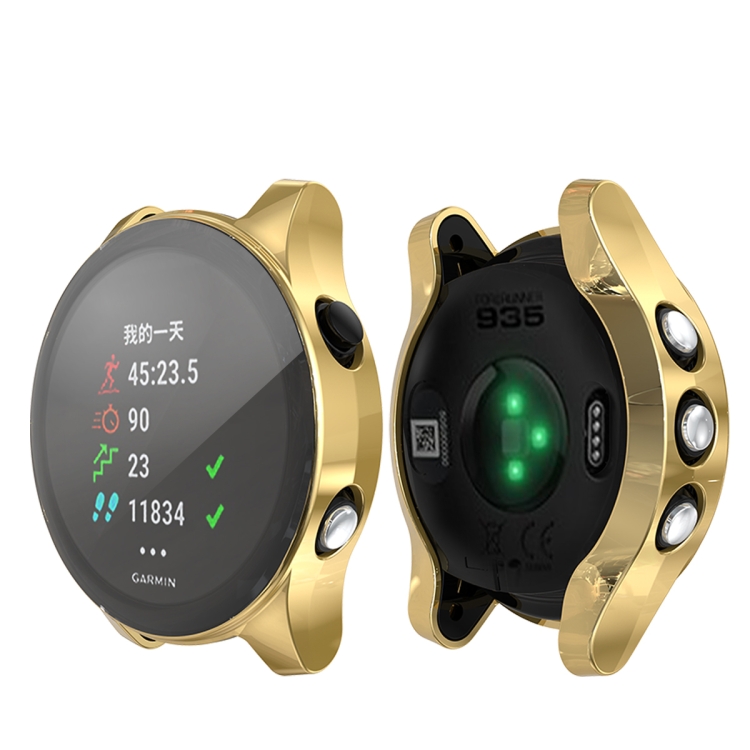 Silikónový kryt na Garmin Forerunner 935 – zlatý