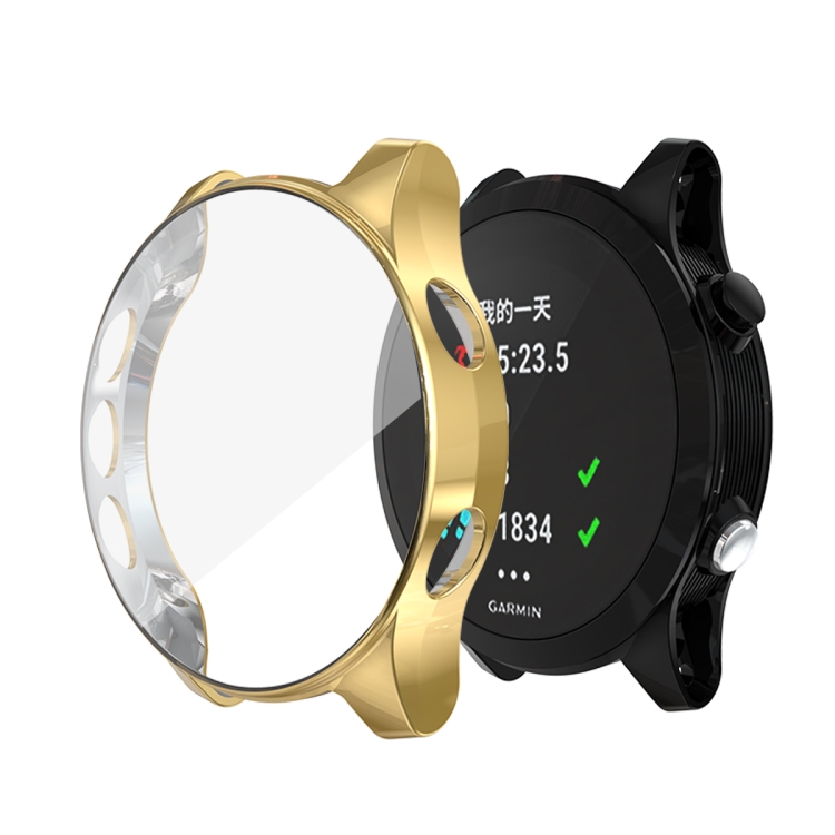 Silikónový kryt na Garmin Forerunner 935 – zlatý