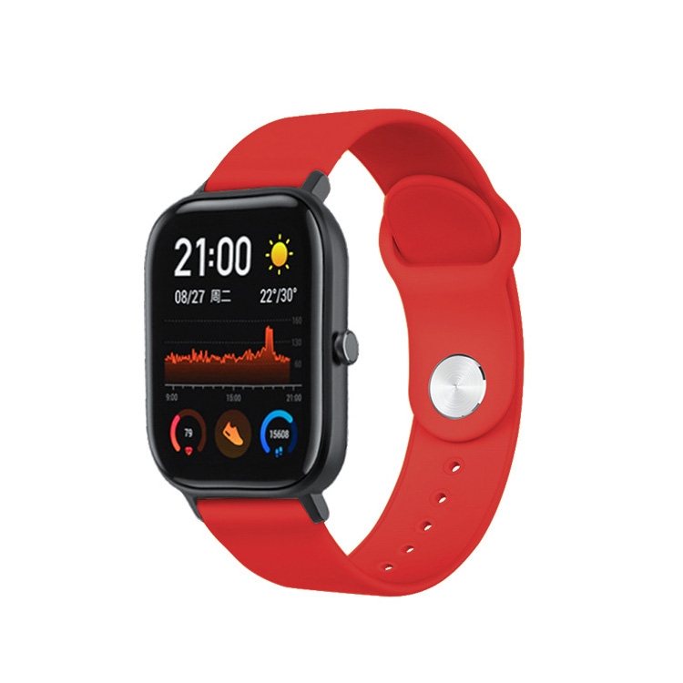 Remienok na Amazfit GTS – červený