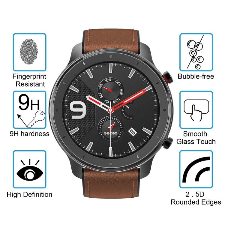 Tvrdené sklo na Amazfit GTR 42mm