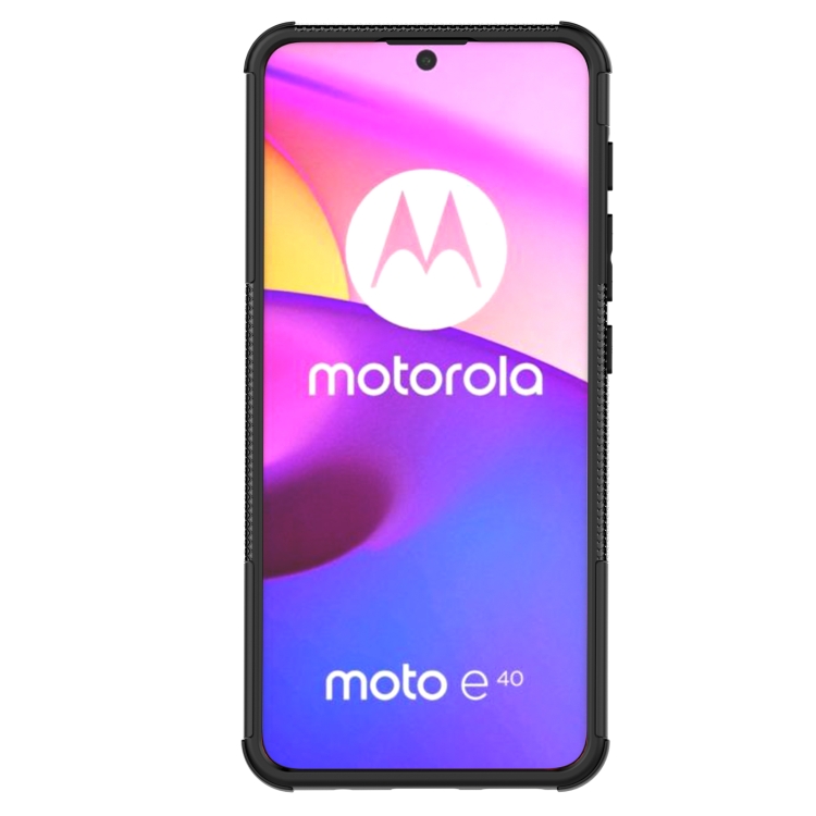 9D SKLO + PUZDRO 2v1 pre Motorola Moto E20 / E30 / E40 - Armor Holder čierne