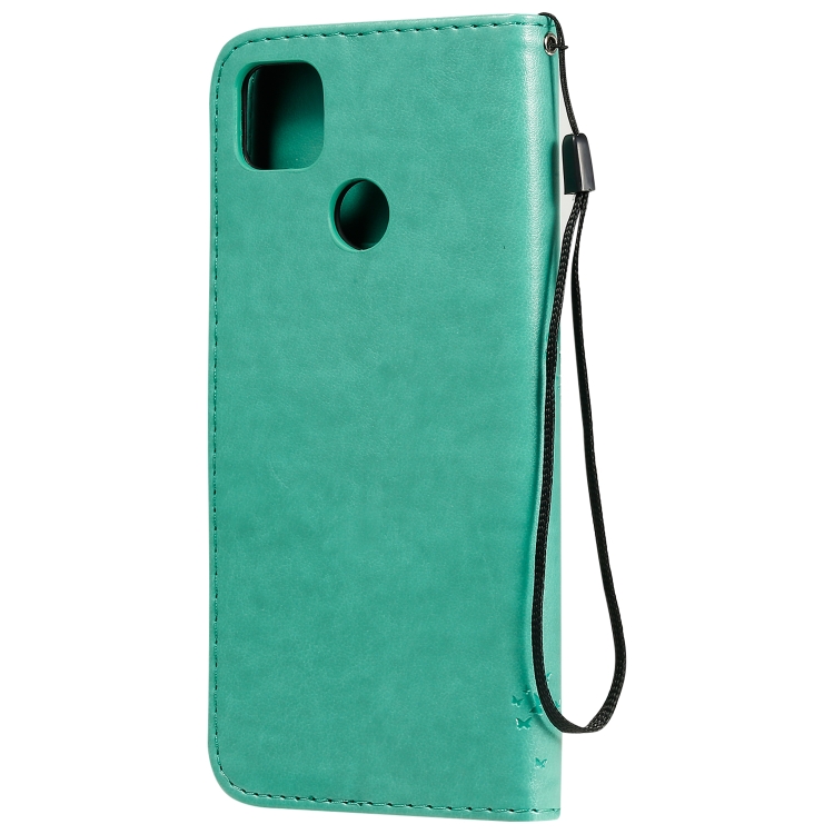 9D SKLO + PUZDRO 2v1 pre Xiaomi Redmi 9C - Knižkové Tree zelené