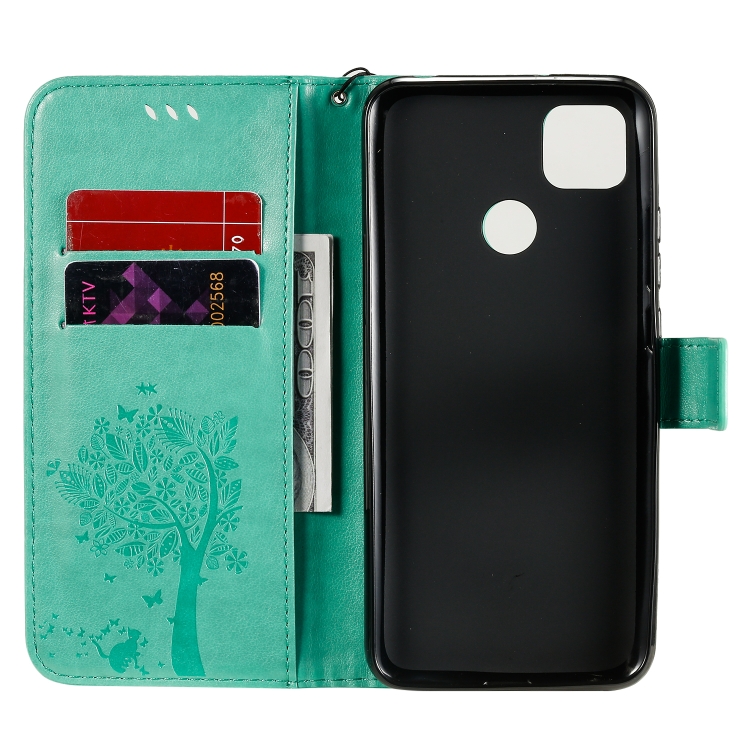 Knižkové puzdro pre Xiaomi Redmi 9C - Tree zelené