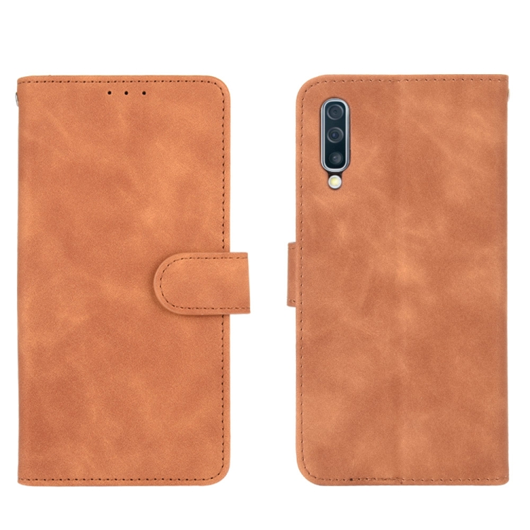 Knižkové puzdro pre Samsung Galaxy A50 - Solid hnedé