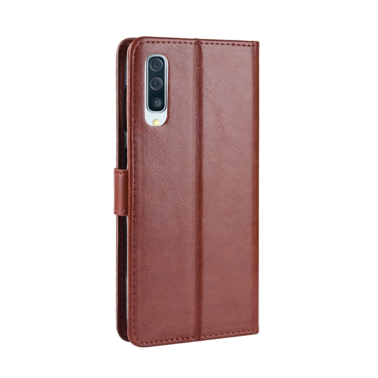 Knižkové Puzdro pre Samsung Galaxy A70 - Solid hnedé