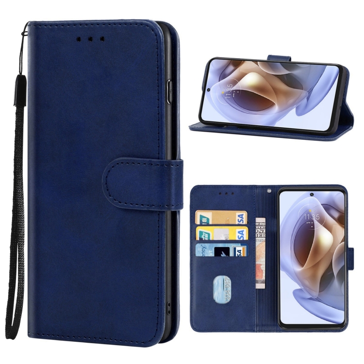 9D SKLO + PUZDRO pre Motorola Moto G31 / G41 - Knižkové Solid modré