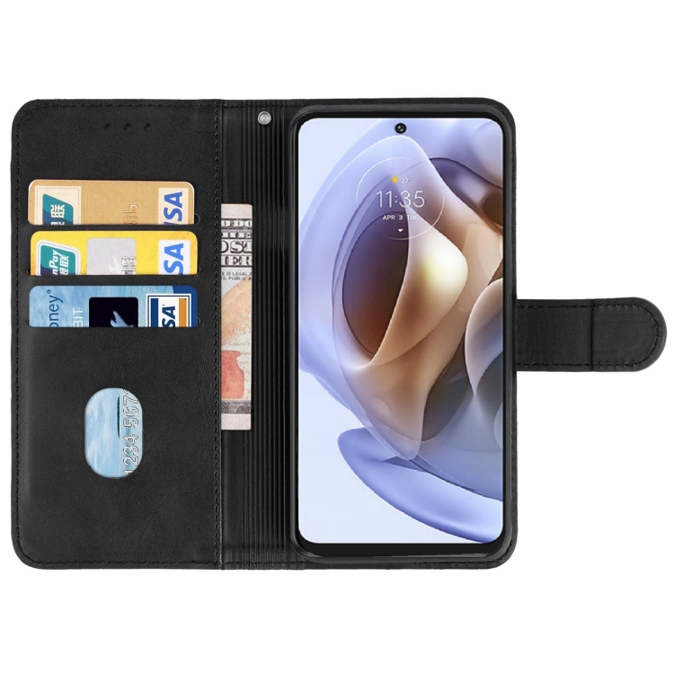 Knižkové puzdro pre Motorola Moto G31 / G41 - Solid čierne