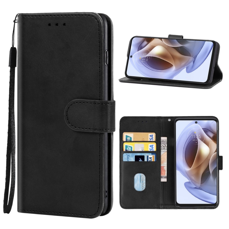 Knižkové puzdro pre Motorola Moto G31 / G41 - Solid čierne