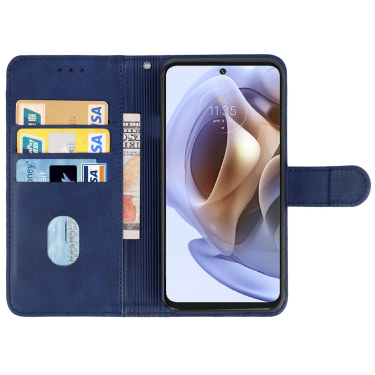 Knižkové puzdro pre Motorola Moto G31 / G41 - Solid modré