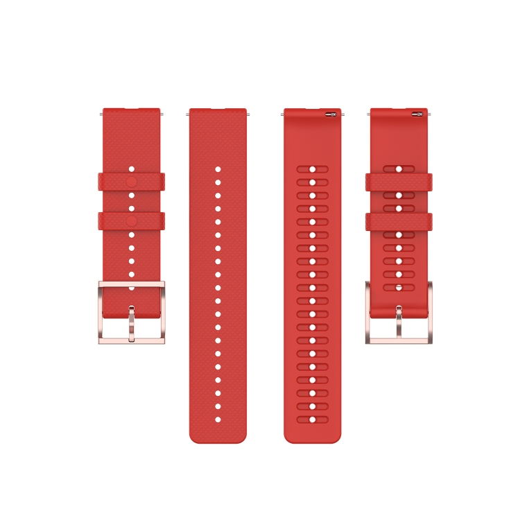 Remienok na Samsung Galaxy Watch 3 45mm / Galaxy Watch 3 46mm – červený