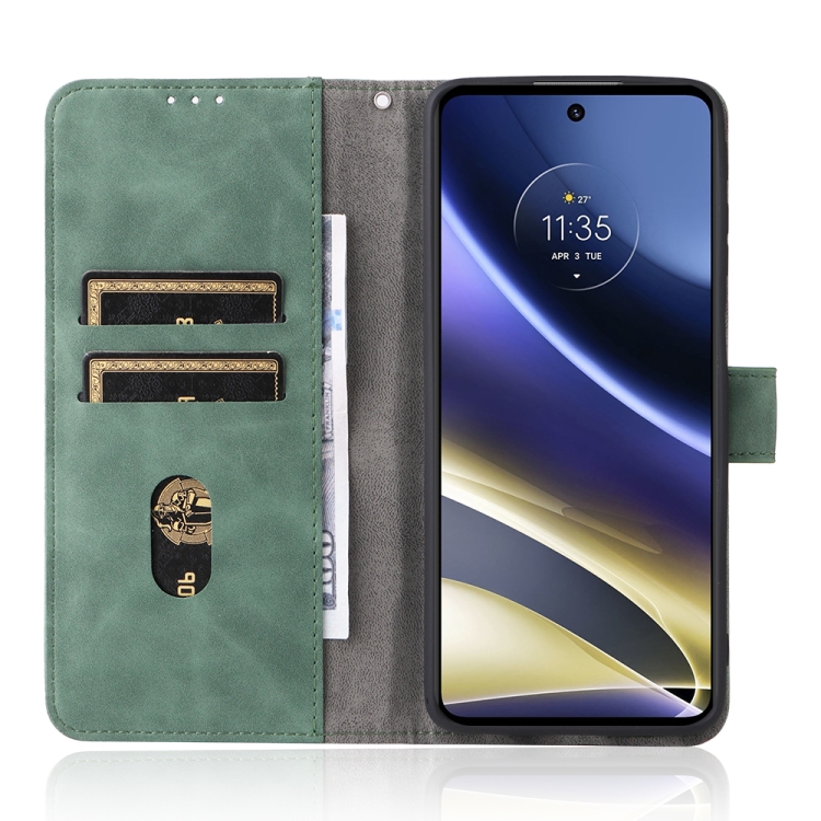 9D SKLO + PÚZDRO 2v1 pre Motorola Moto G51 5G - Knižkové Solid zelené