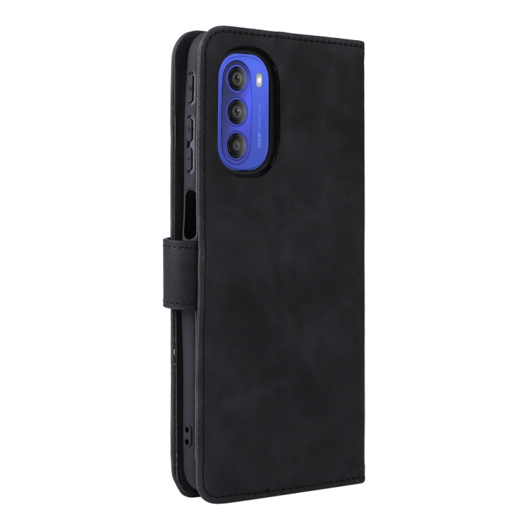 Knižkové puzdro pre Motorola Moto G51 5G - Solid čierne