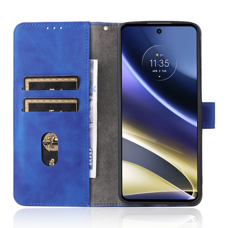 Knižkové puzdro pre Motorola Moto G51 5G - Solid modré