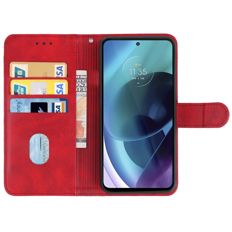 9D SKLO + PÚZDRO 2v1 pre Motorola Moto G71 5G - Knižkové Solid červené
