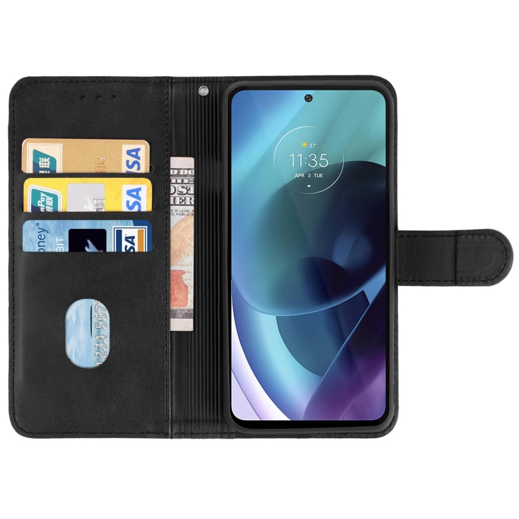 9D SKLO + PÚZDRO 2v1 pre Motorola Moto G71 5G - Knižkové Solid čierne