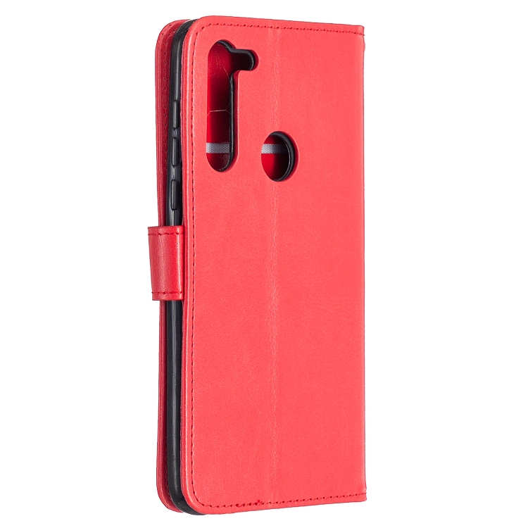 9D SKLO + PÚZDRO 2v1 pre Motorola Moto G8 - Knižkové Solid červené