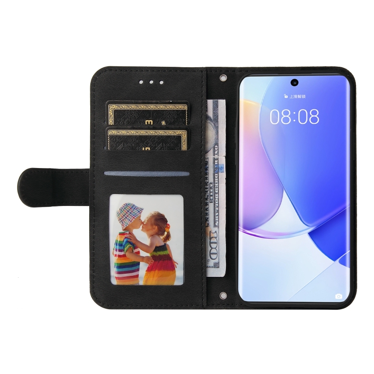9D SKLO + PÚZDRO 2v1 pre Huawei Nova 9 - Solid čierne