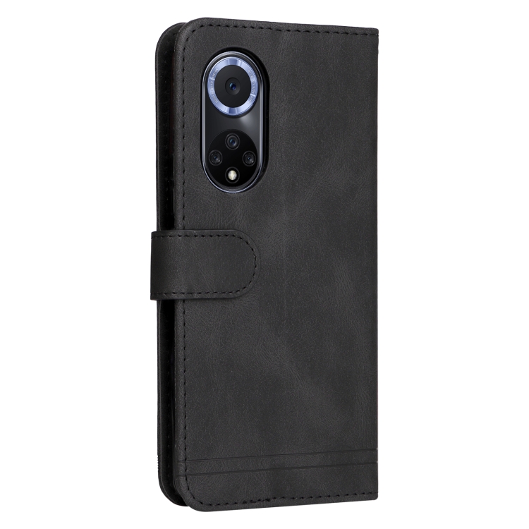 9D SKLO + PÚZDRO 2v1 pre Huawei Nova 9 - Solid čierne