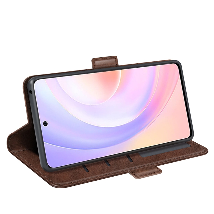 9D SKLO + PÚZDRO 2v1 pre Huawei Nova 9 SE - Solid hnedé