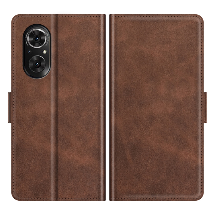 9D SKLO + PÚZDRO 2v1 pre Huawei Nova 9 SE - Solid hnedé