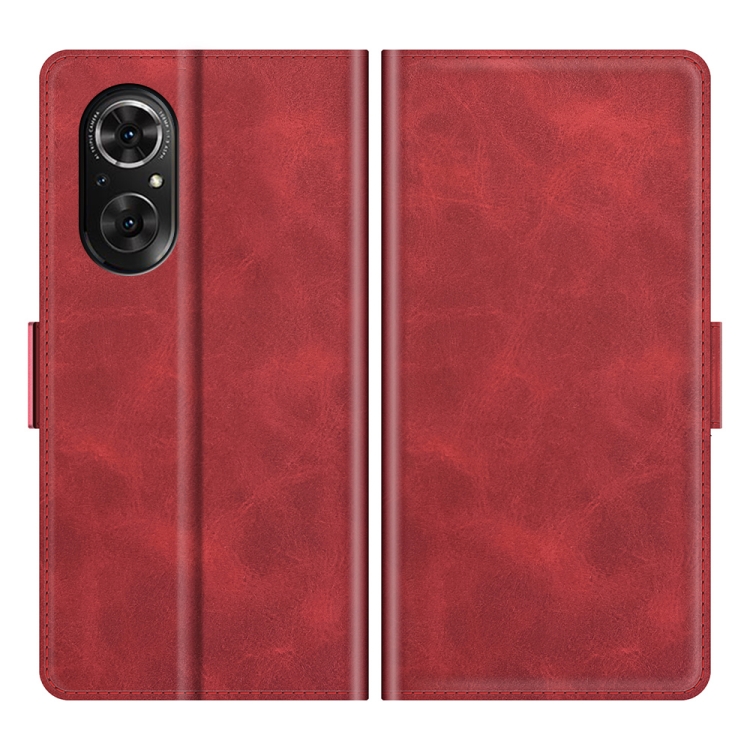 9D SKLO + PÚZDRO 2v1 pre Huawei Nova 9 SE - Solid červené