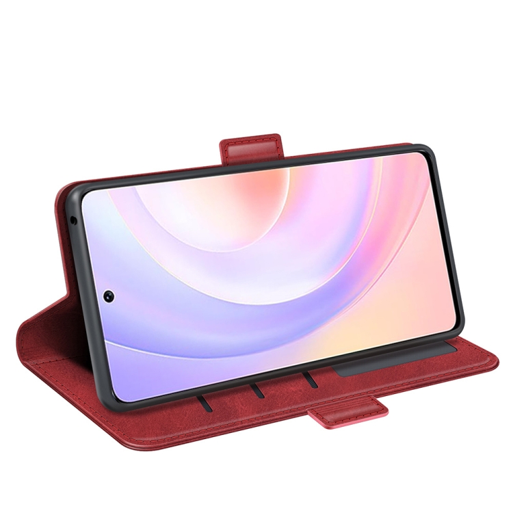 9D SKLO + PÚZDRO 2v1 pre Huawei Nova 9 SE - Solid červené