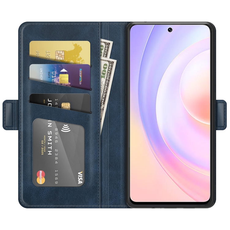 Knižkové puzdro pre Huawei Nova 9 SE - Solid modré