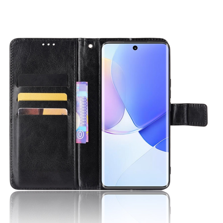 9D SKLO + PÚZDRO 2v1 pre Huawei Nova 9 - Horse čierne