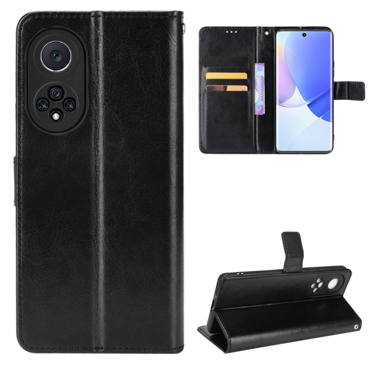 Knižkové puzdro pre Huawei Nova 9 - Horse čierne
