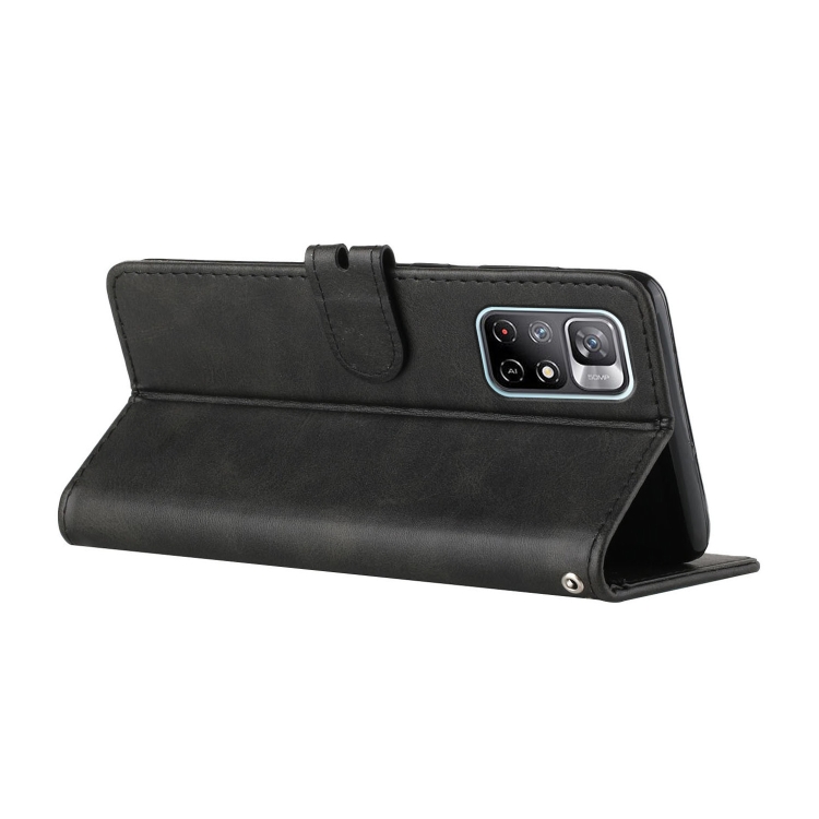 9D SKLO + KRYT 2v1 pre Xiaomi Redmi Note 11S 5G - Knižkové Solid čierne