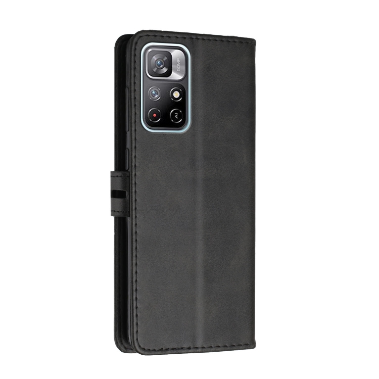9D SKLO + KRYT 2v1 pre Xiaomi Redmi Note 11S 5G - Knižkové Solid čierne