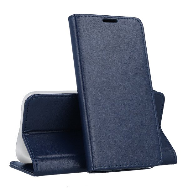 9D SKLO + PUZDRO 2v1 pre Moto E20 / E30 / E40 - Knižkové Smart Magnet modré