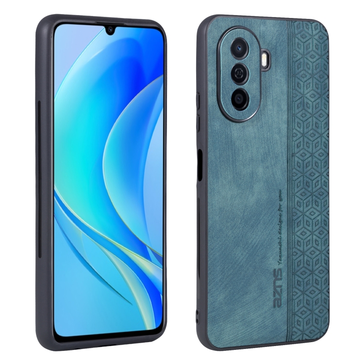Zadný kryt pre Huawei Nova Y70 - Embossed zelený