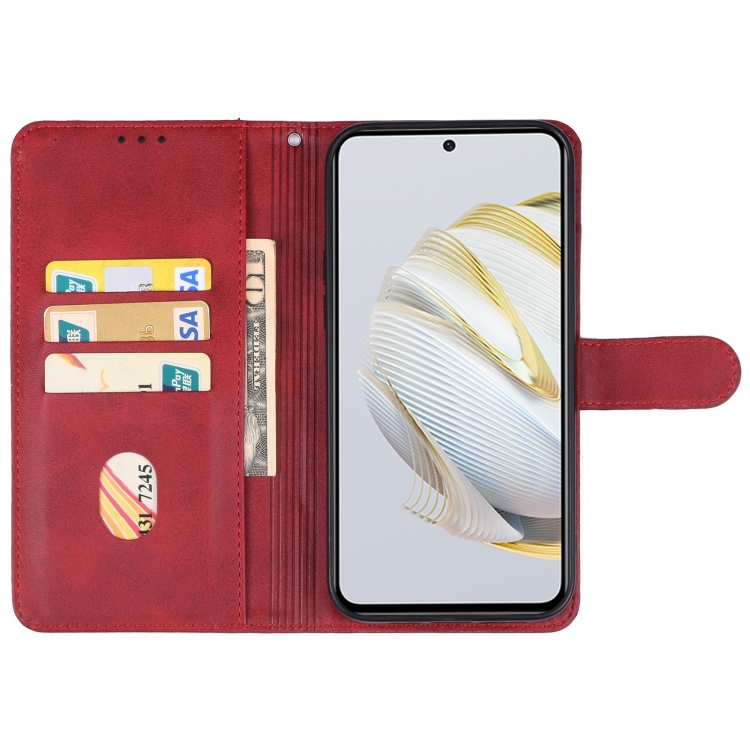 Knižkové puzdro pre Huawei Nova 10 SE - Solid červené