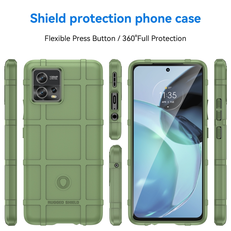 9D SKLO + PUZDRO 2v1 pre Motorola Moto G72 - Tvrdené Coverage zelené