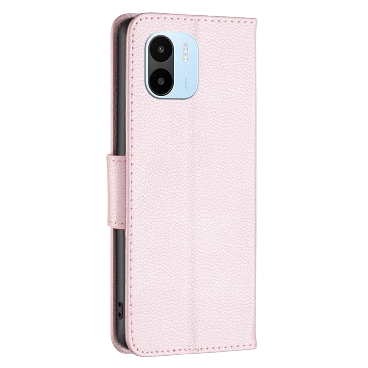 SKLO + PUZDRO 2v1 pre Xiaomi Redmi A1 / Redmi A2 - Knižkové Solid ružové