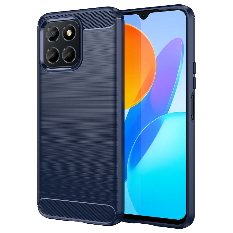 Silikónový kryt pre Honor X6 / Honor X8 5G - CARBON modrý
