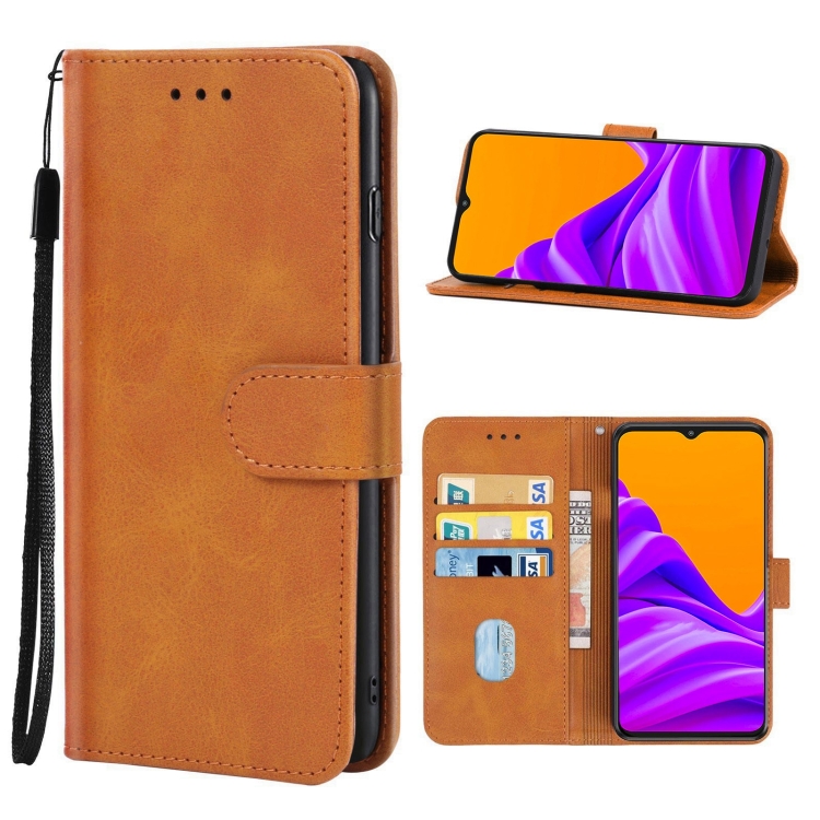 SKLO + PUZDRO 2v1 pre Samsung Galaxy Xcover 6 Pro - Knižkové SOLID hnedé