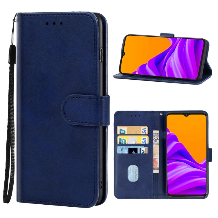 SKLO + PUZDRO 2v1 pre Samsung Galaxy Xcover 6 Pro - Knižkové SOLID modré