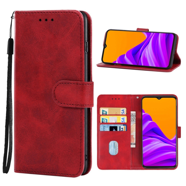 Knižkové puzdro pre Samsung Galaxy Xcover 6 Pro - SOLID červené