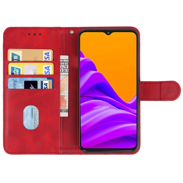 Knižkové puzdro pre Samsung Galaxy Xcover 6 Pro - SOLID červené