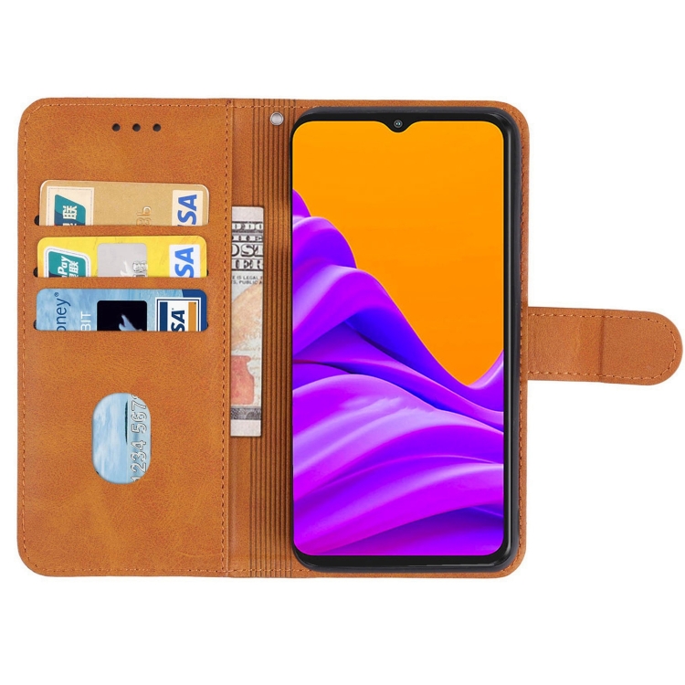 Knižkové puzdro pre Samsung Galaxy Xcover 6 Pro - SOLID hnedé