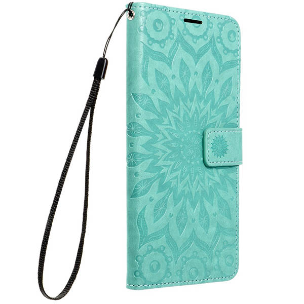 Knižkové puzdro pre Samsung Galaxy A23 / A23 5G - Mandala zelené