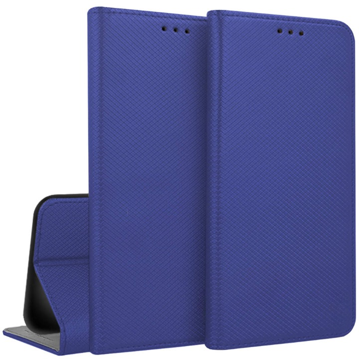 SKLO + PUZDRO 2v1 pre Xiaomi Redmi A1 / Redmi A2 - Knižkové MAGNET modré