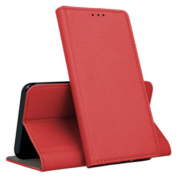 SKLO + PUZDRO 2v1 pre Xiaomi Redmi A1 / Redmi A2 - Knižkové MAGNET červené
