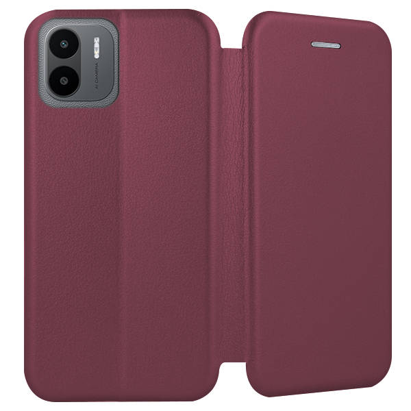 Knižkové puzdro pre Xiaomi Redmi A1 / Redmi A2 - DIVA bordové