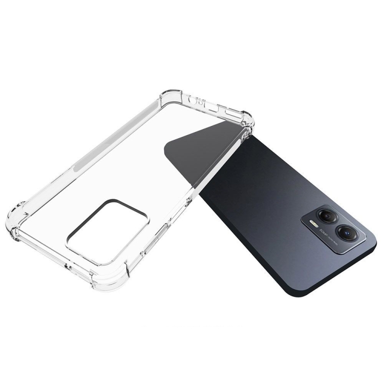 9D SKLO + PUZDRO 2v1 pre Motorola Moto G53 5G - Silikónové priesvitné