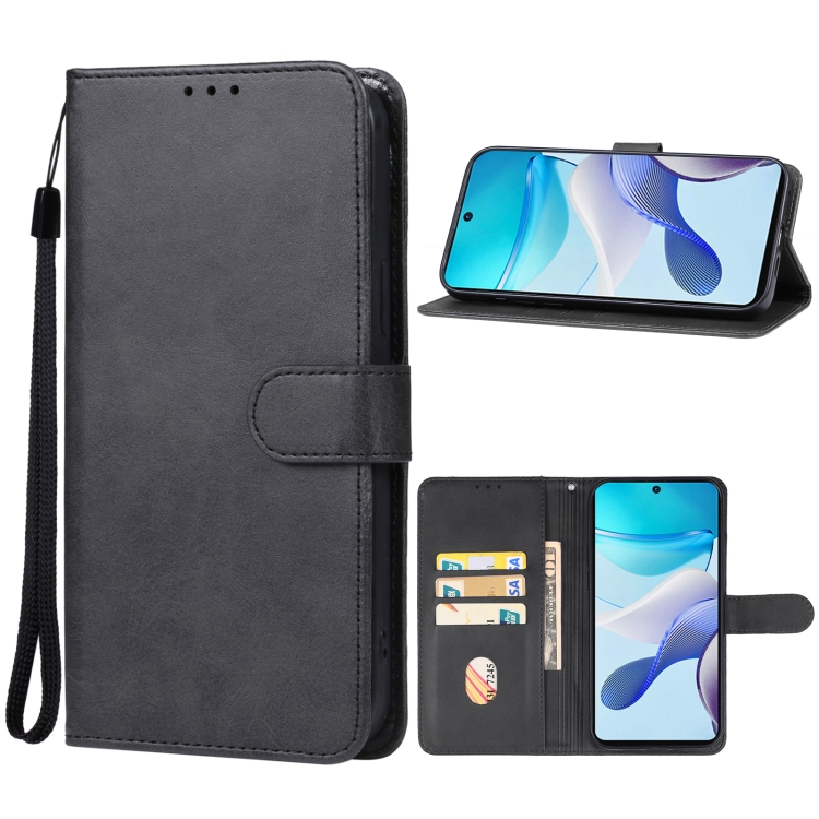9D SKLO + PUZDRO 2v1 pre Motorola Moto G53 5G - Knižkové puzdro SOLID čierne