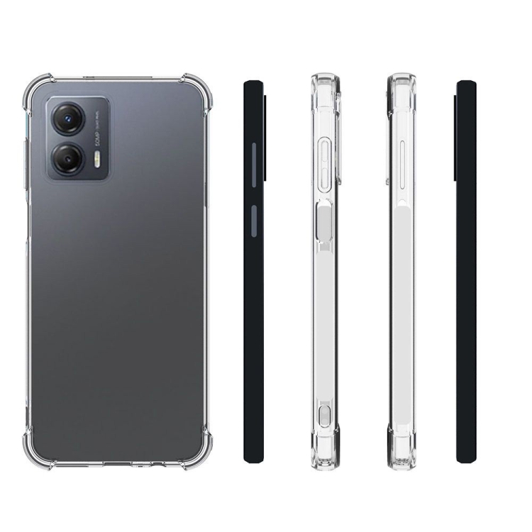 Silikónový kryt pre Motorola Moto G53 5G - priesvitný